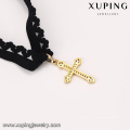 43697 vente chaude populaires dames bijoux jerusalen style croix en forme de pendentif collier